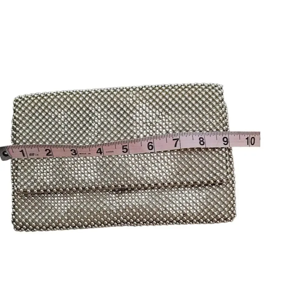 INC INTERNATIONAL CONCEPTS Prudence Shiny Mesh Clutch